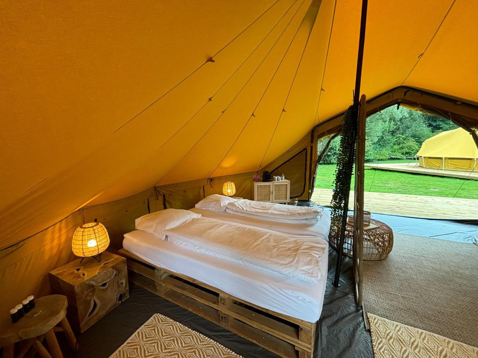 מלון Glamping Bivak - Urban Gardens Gent מראה חיצוני תמונה